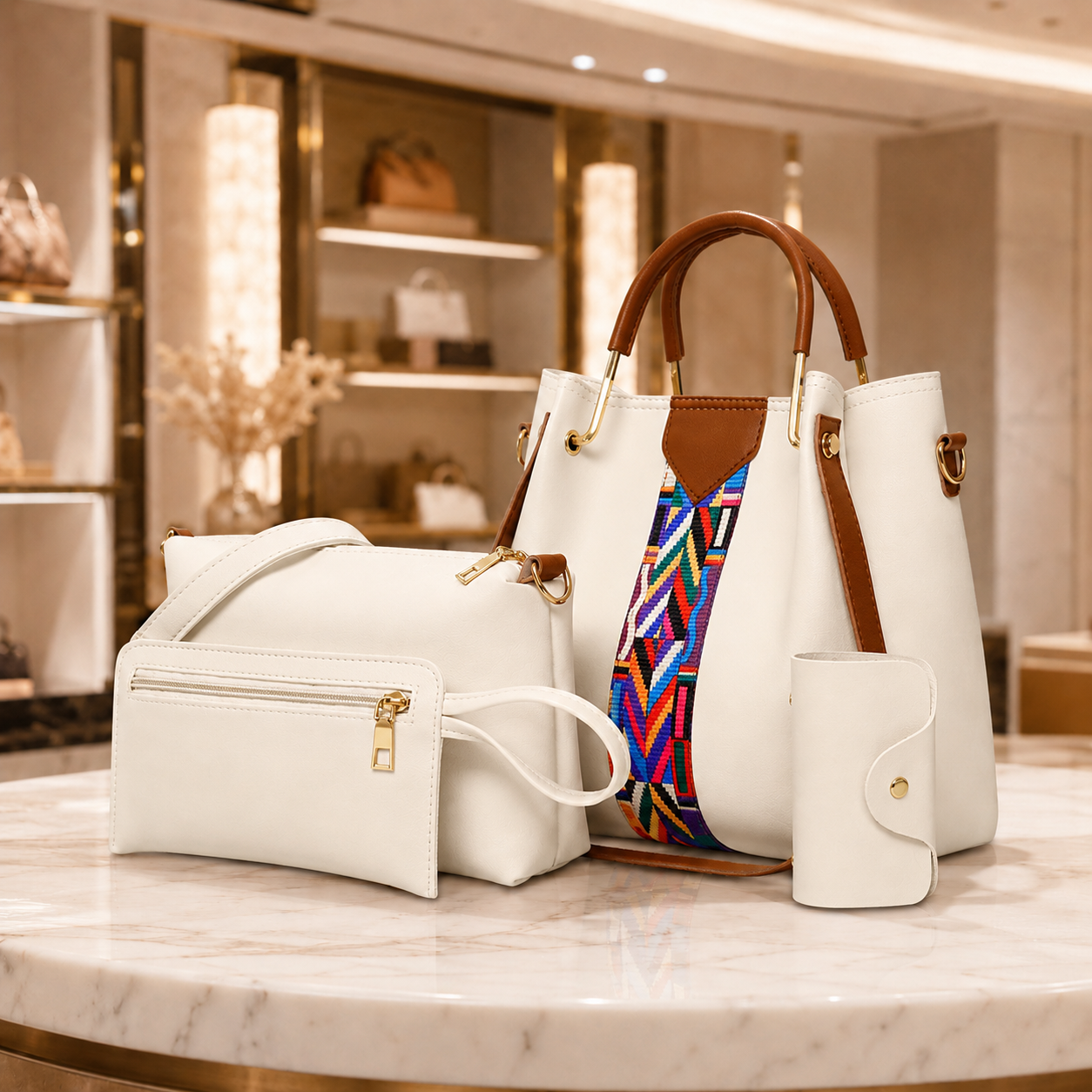 Aveline 4-Piece Matching Bag Set
