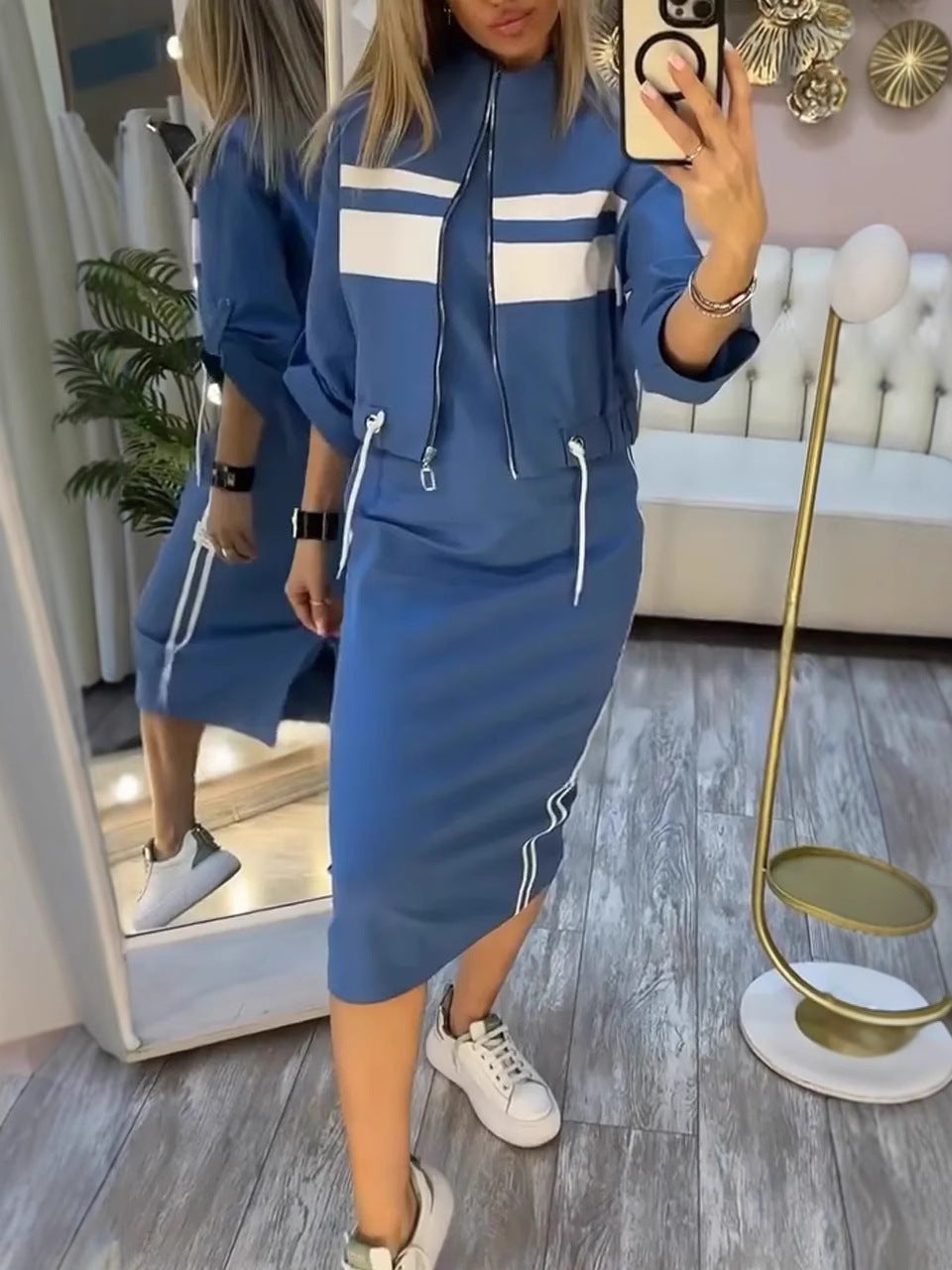 Bella Two-Piece Jacket & Midi Dress Co-ord